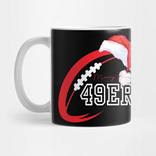 merry christmas 49ers football Mug